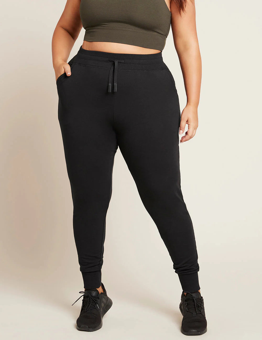BOODY Womens Weekend Joggers Small Black-Matakana Pharmacy
