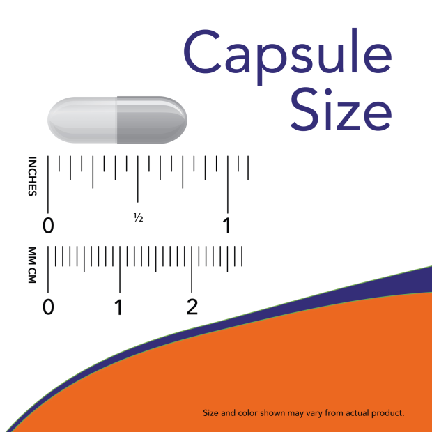 image showing real capsule size of 1.3cm