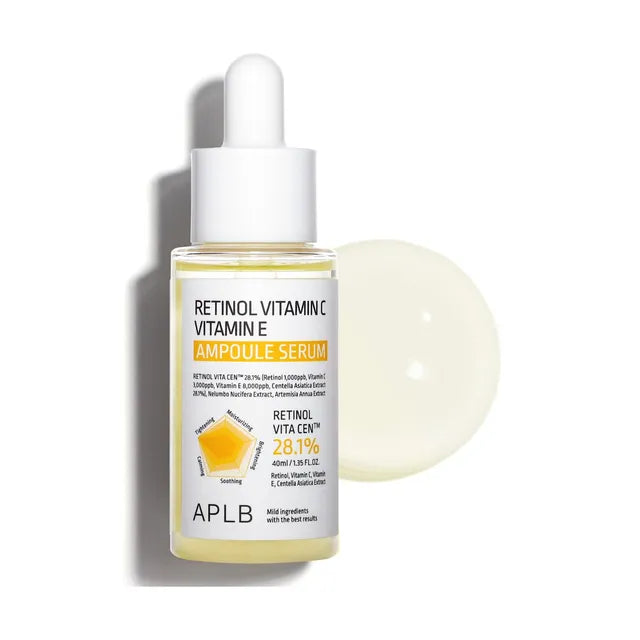 Retinol Vitamin C Vitamin E Ampoule Serum 40ml-APLB-Matakana Pharmacy