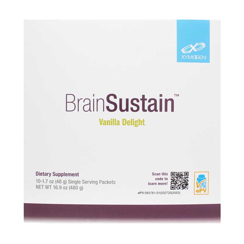 BrainSustain Powder Vanilla Delight Powder 10sachets-Matakana Pharmacy