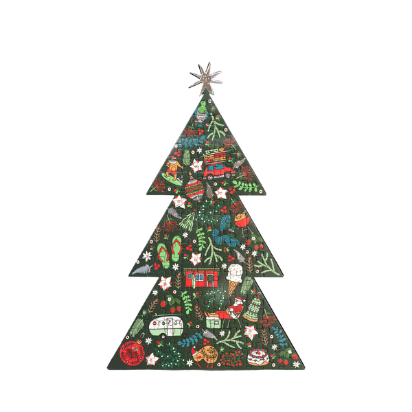Kiwiana Christmas Puzzle 25x38cm