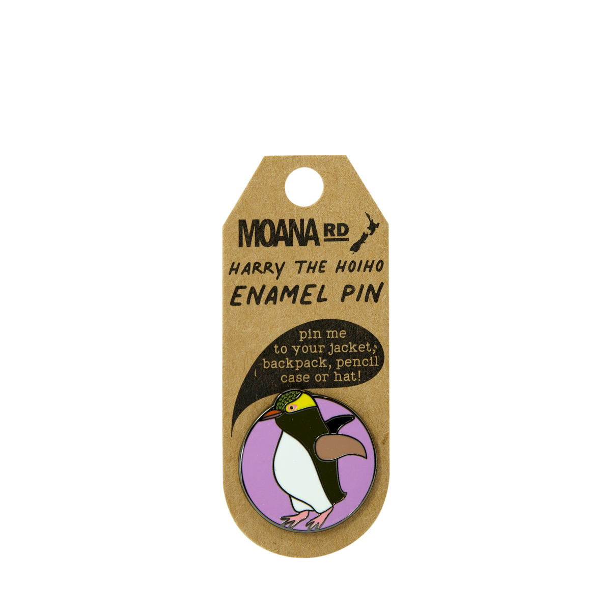 Enamel Pin Hoiho-Matakana Pharmacy