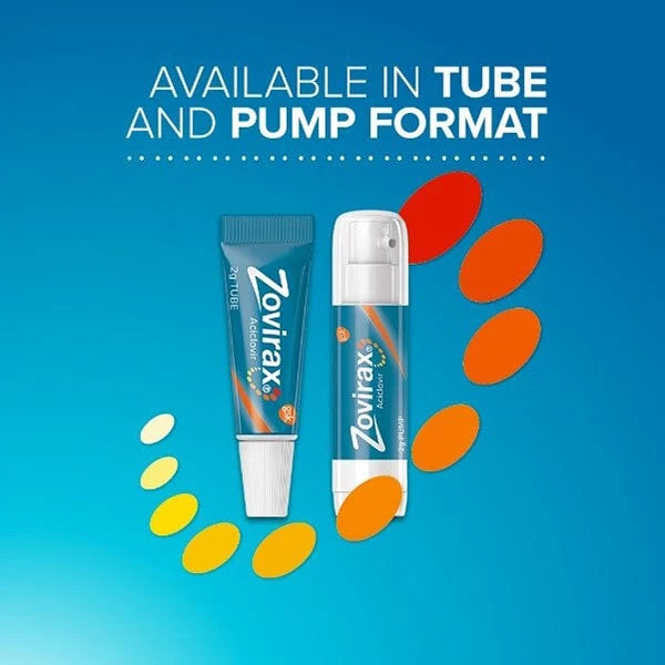 Zovirax Aciclovir Tube 2g-Haleon-Matakana Pharmacy