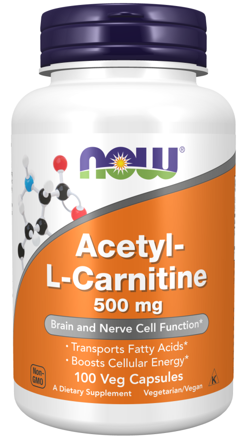 Image of Acetyl-L-Carnitine 500 mg 100vcaps