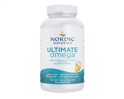 Ultimate Omega Lemon 120 Capsules | Nordic Naturals-Nordic Naturals-Matakana Pharmacy