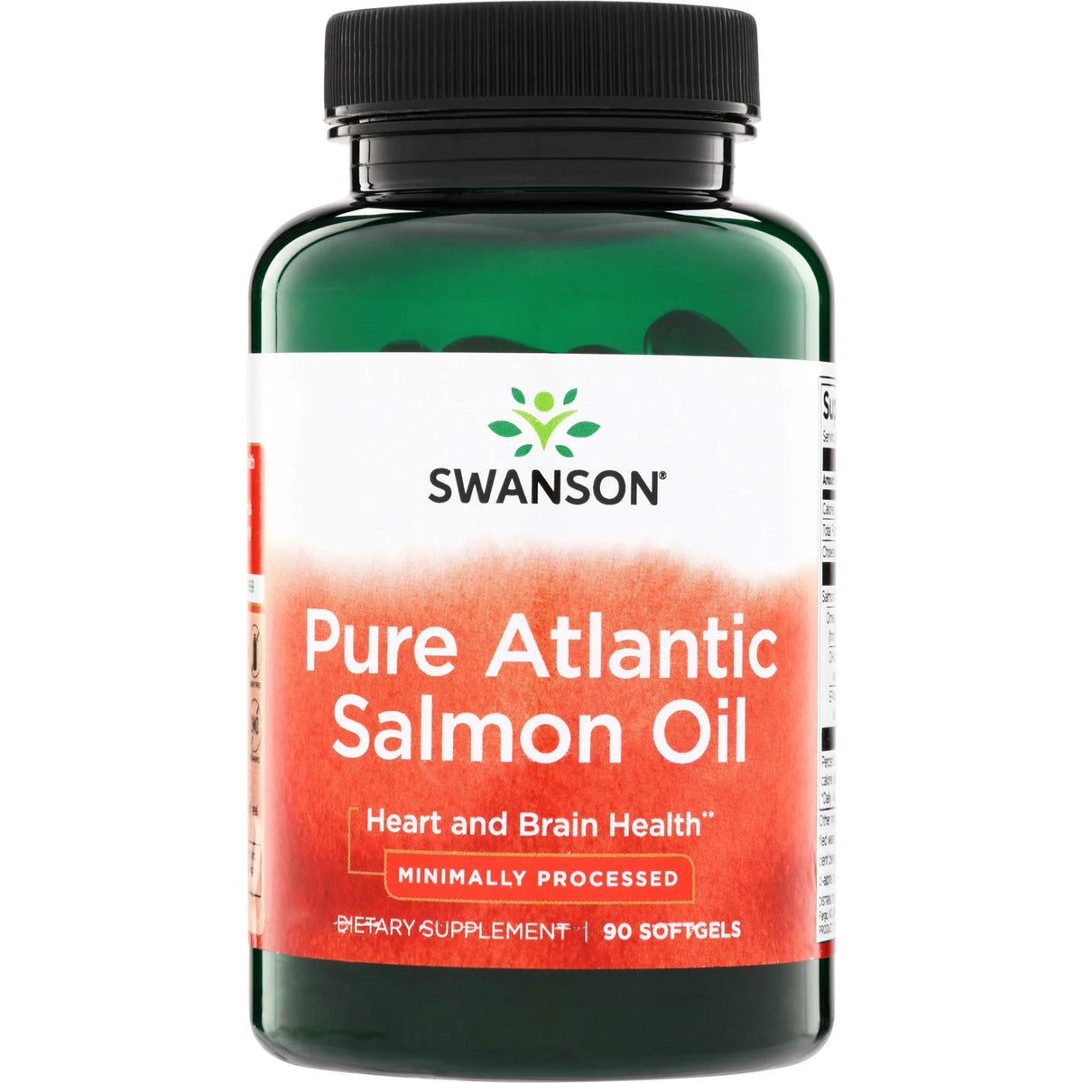 Pure Atlantic Salmon Oil 90 Capsules-Swanson-Matakana Pharmacy