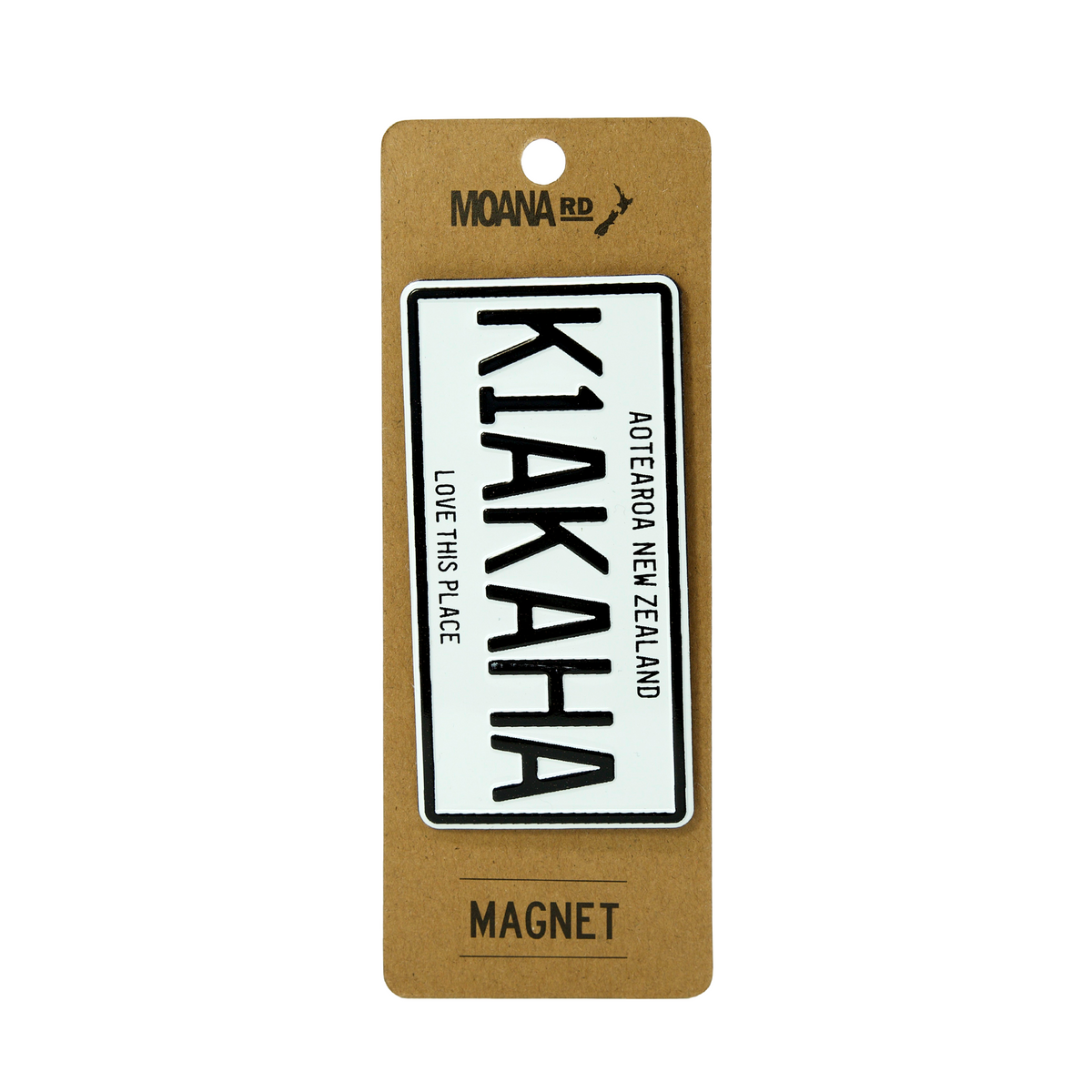 Number Plate Magnets 4.5x9cm Kia Kaha