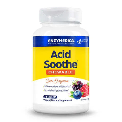 Image of Acid Soothe Chewable Berry 30 chewable tabs