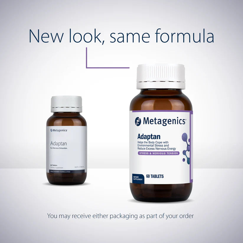 Image showing updated packaging or Adaptan 60s 