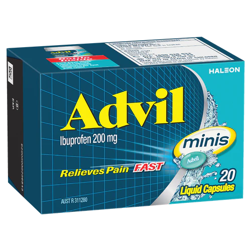 ADVIL Minis Liquid Capsules 20-Haleon-Matakana Pharmacy