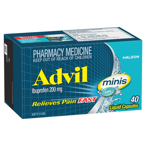 ADVIL Minis Liquid Capsules 40-Haleon-Matakana Pharmacy