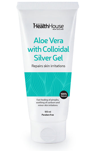 Aloe Vera Gel + Colloidal Silver 100ml-Matakana Pharmacy