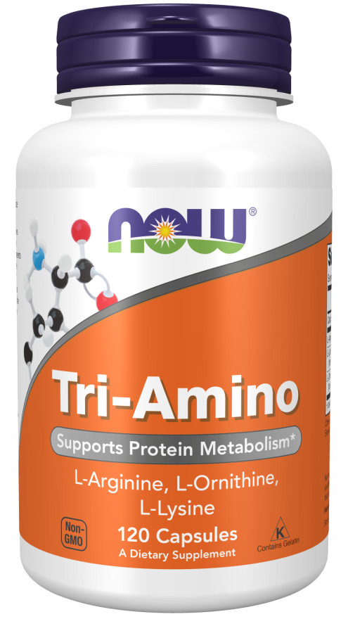 Image of Tri-Amino (L-Arginine, L-Lysine, L-Ornithine) 120caps