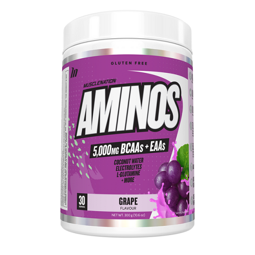Aminos Grape 300g-MuscleNation-Matakana Pharmacy