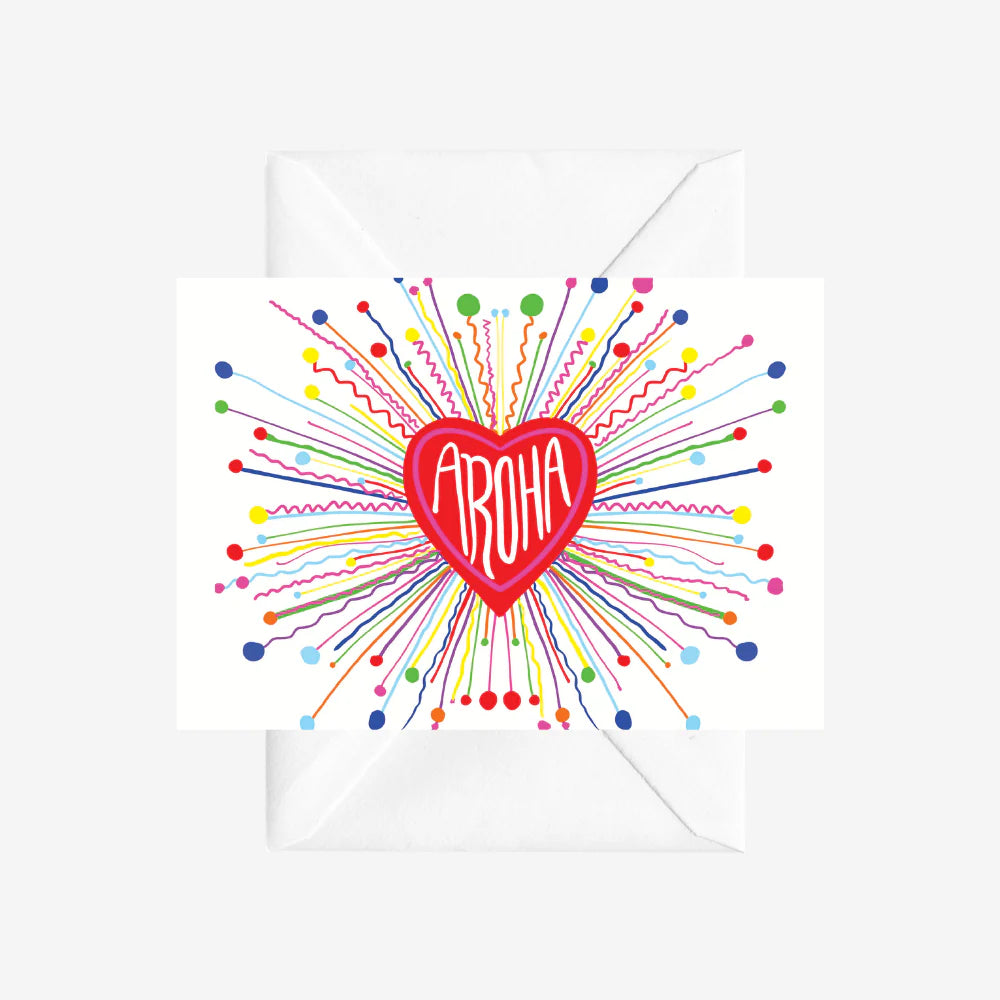 Aroha Heart Card-Lissy & Rudi-Matakana Pharmacy