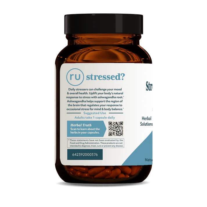 Image of Ashwagandha - Stress & Mood Support 60vcaps suggested use