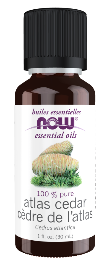 Image of NOW Pure ATLAS CEDAR OIL (Cedrus Atlantica) 30ml