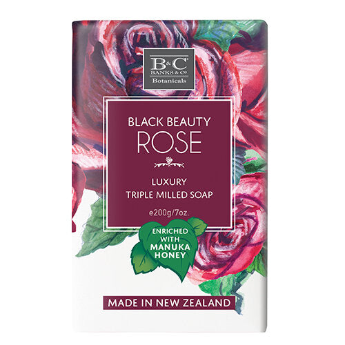 Image of Black Beauty Rose Luxury Soap 200g