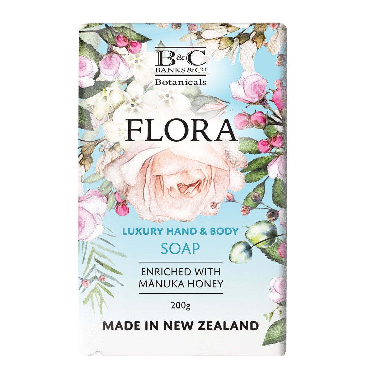 Image of Flora Luxury Soap 200g