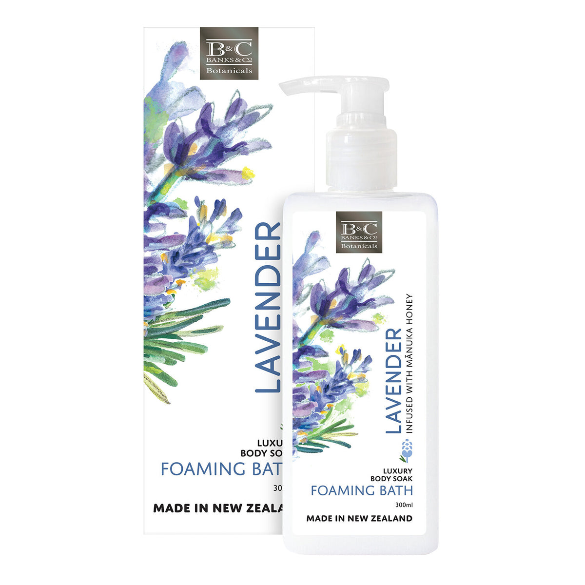 Image of Lavender Foaming Bath Soak 300ml