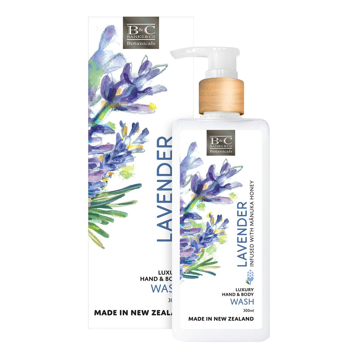 Image of Lavender Wash 300ml White