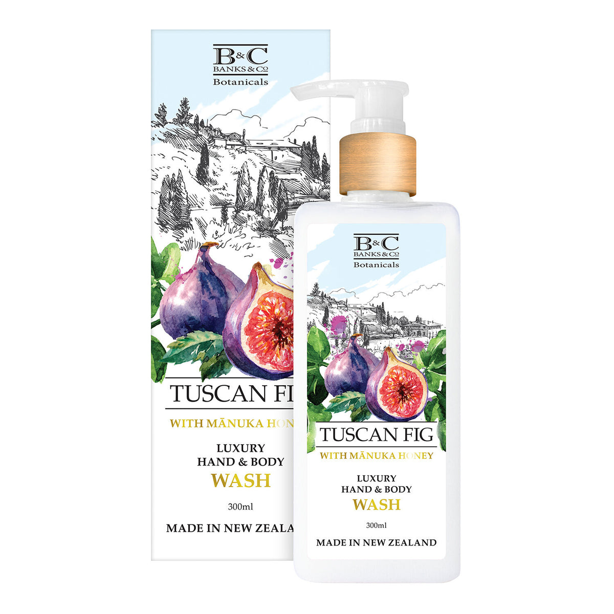 Image of Tuscan Fig Hand & Body Wash 300ml