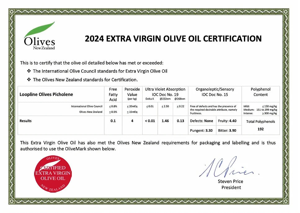 Picholine Olive Oil 250ml-Matakana Pharmacy