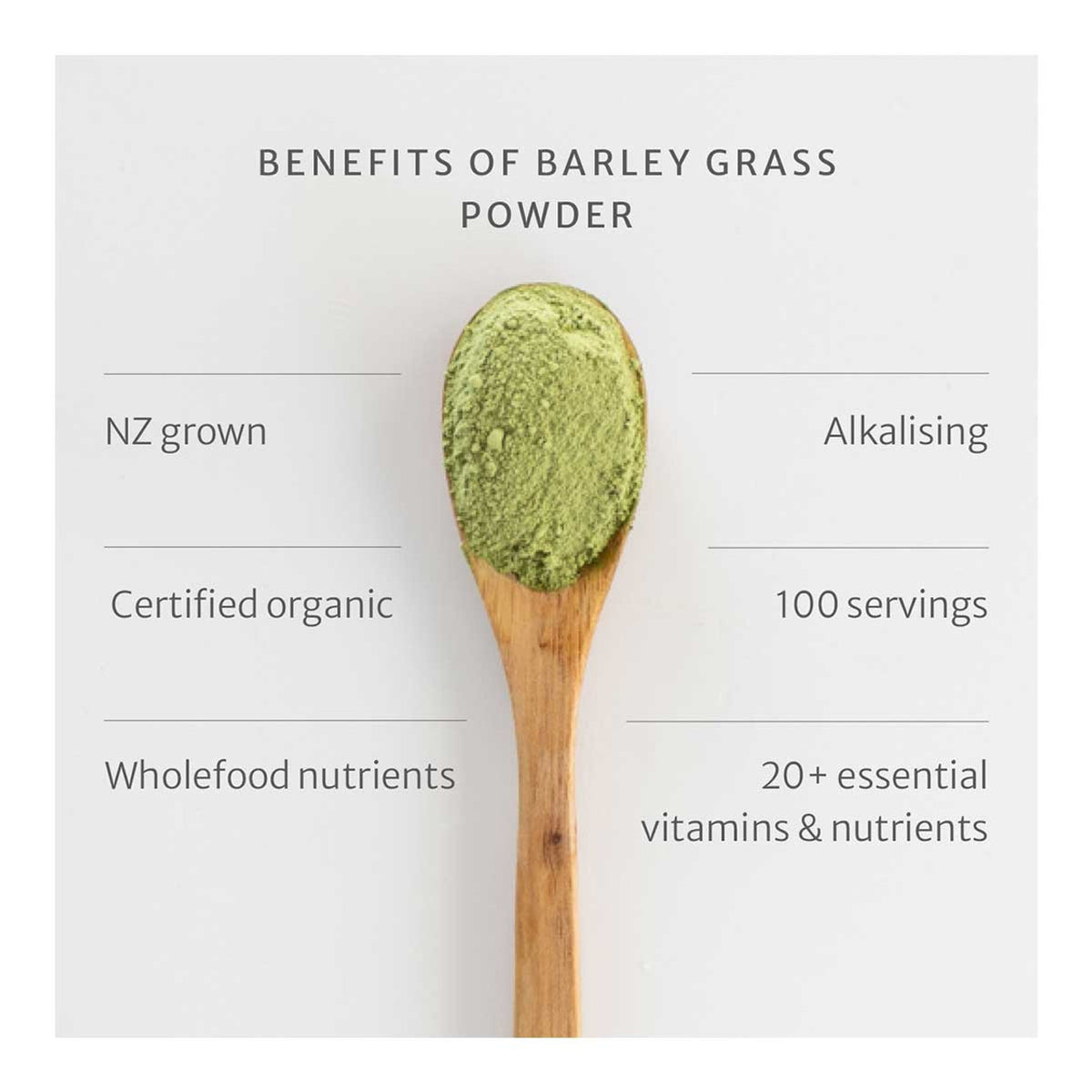 Image of barley grass powder benefits