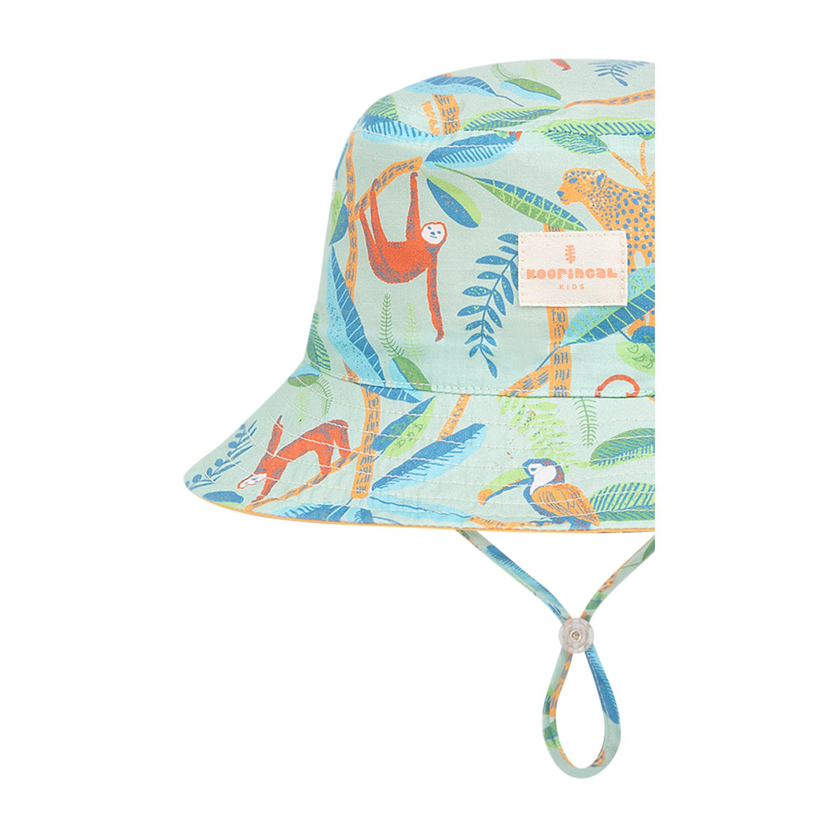 Kooringal Baby Boy Bucket Hat Kamay in Multi, view 4
