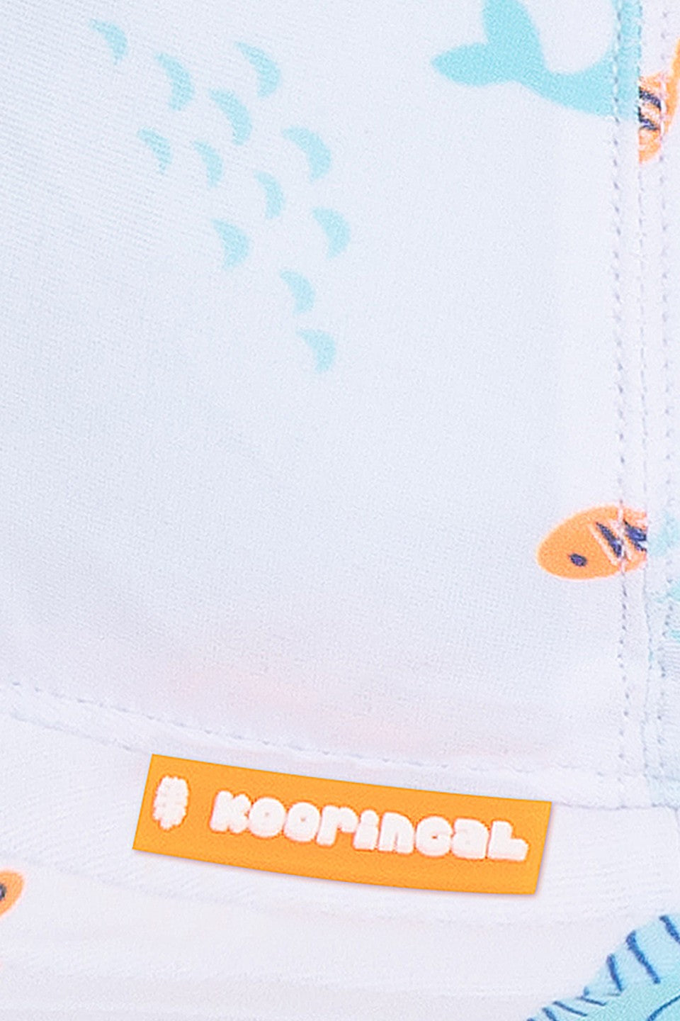 Kooringal Baby Boy Bucket Hat Miekle in White, view 3