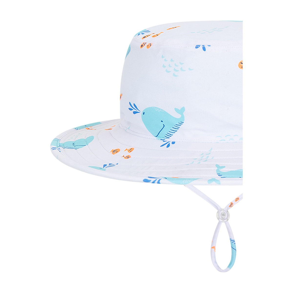 Kooringal Baby Boy Bucket Hat Miekle in White, view 4