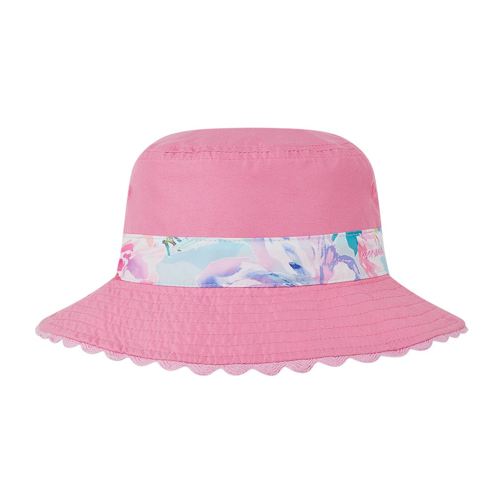 Kooringal Baby Girl Bucket Hat Blush in Mint, view 2