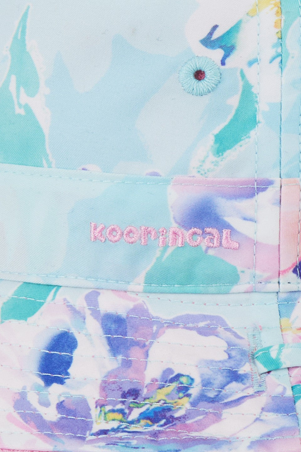 Kooringal Baby Girl Bucket Hat Blush in Mint, view 3