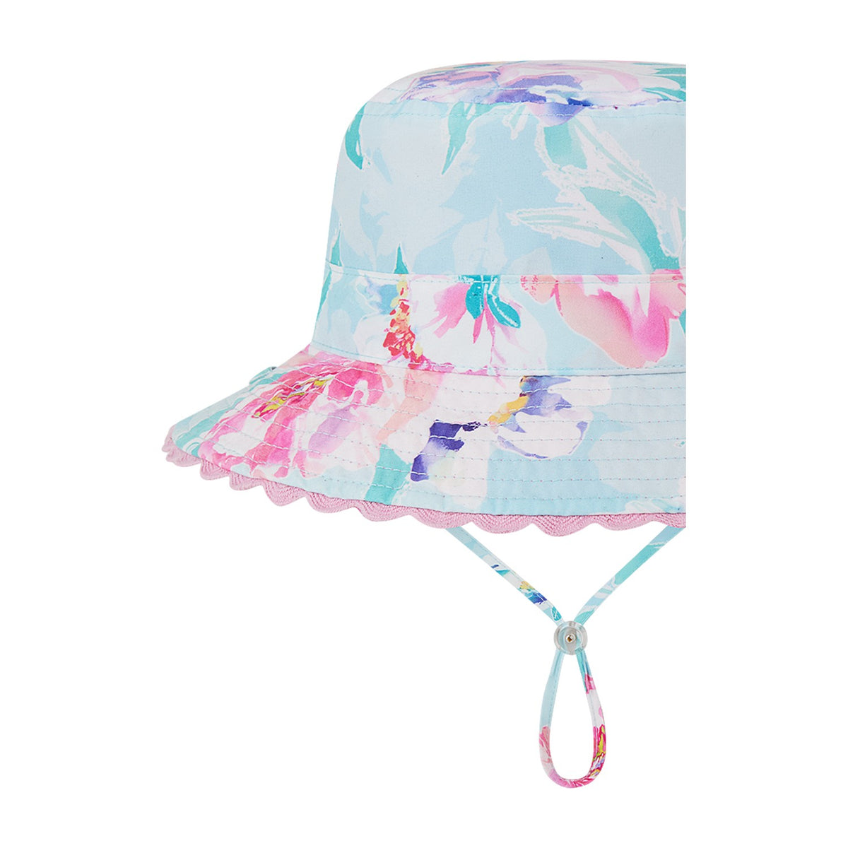 Kooringal Baby Girl Bucket Hat Blush in Mint, view 4