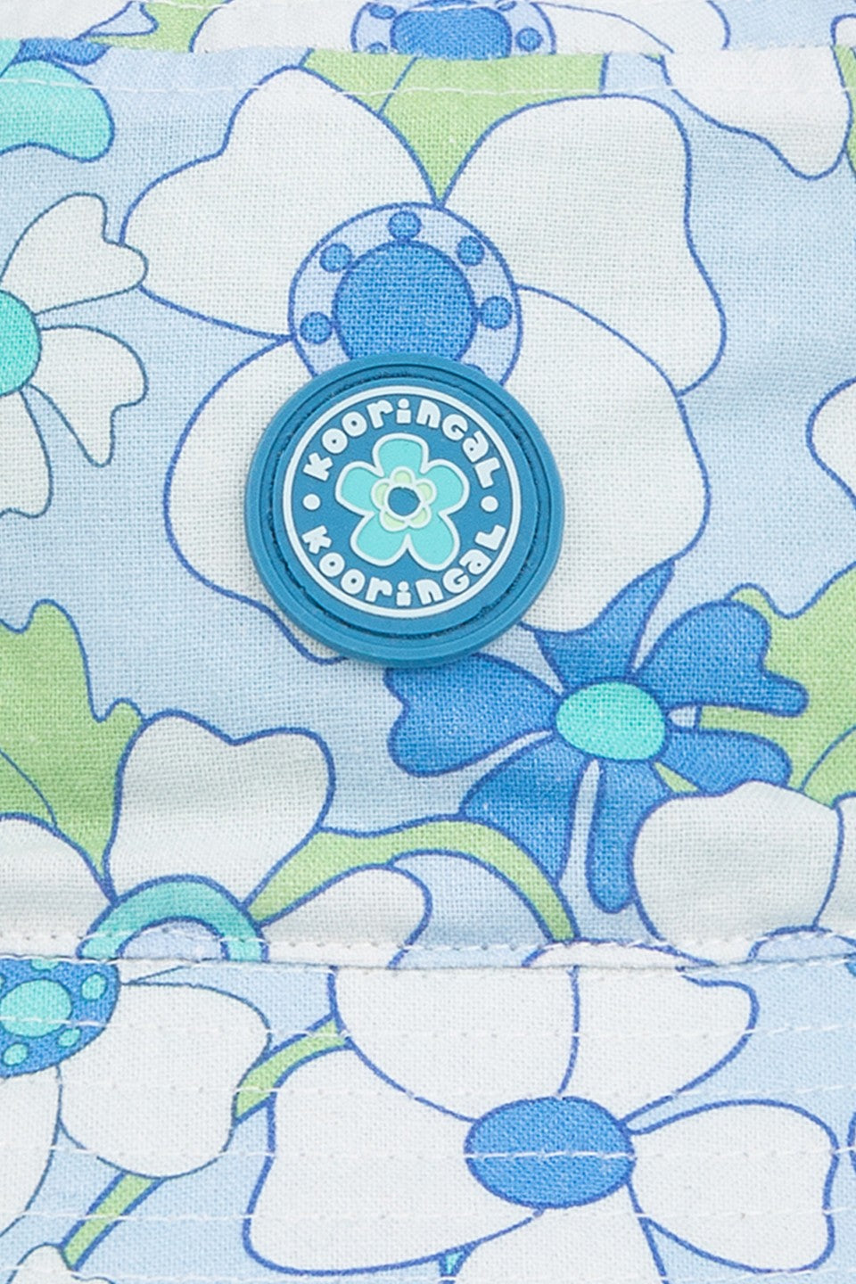 Kooringal Baby Girl Bucket Hat Jardine in Blue, view 3