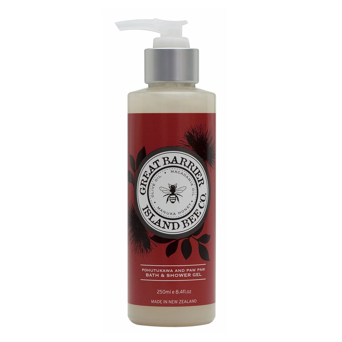 Image of Pohutukawa and Paw Paw Bath & Shower Gel 250ml