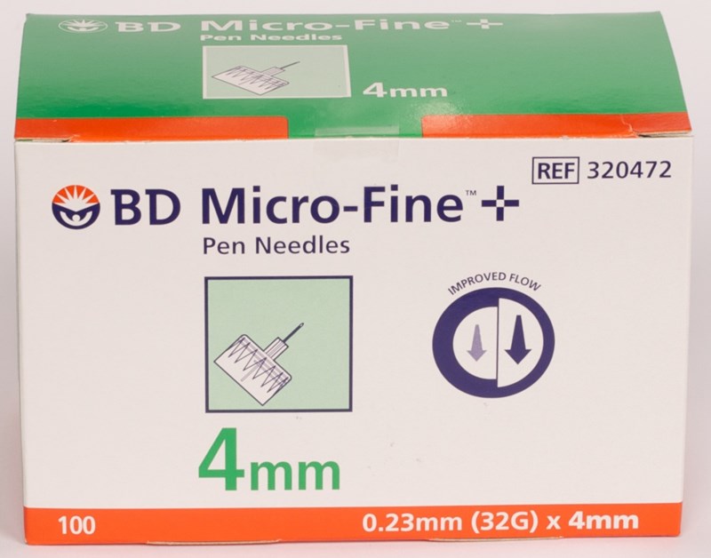 Image of BD 4mm needles