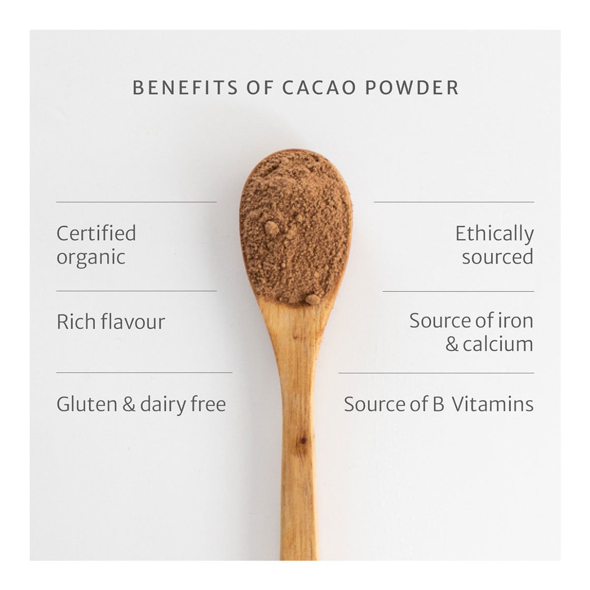 Cacao Powder - Certified Organic Powder 300g-BioBalance-Matakana Pharmacy