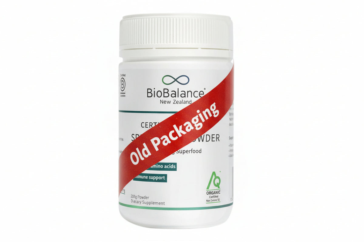 Certified Organic Spirulina Powder 200g-BioBalance-Matakana Pharmacy