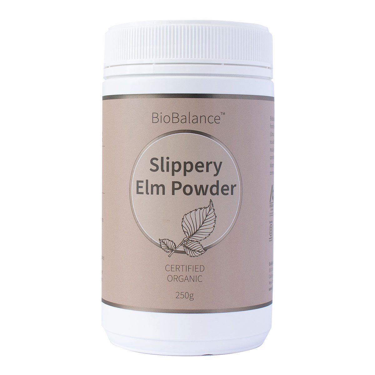 Slippery Elm Powder 250g-BioBalance-Matakana Pharmacy