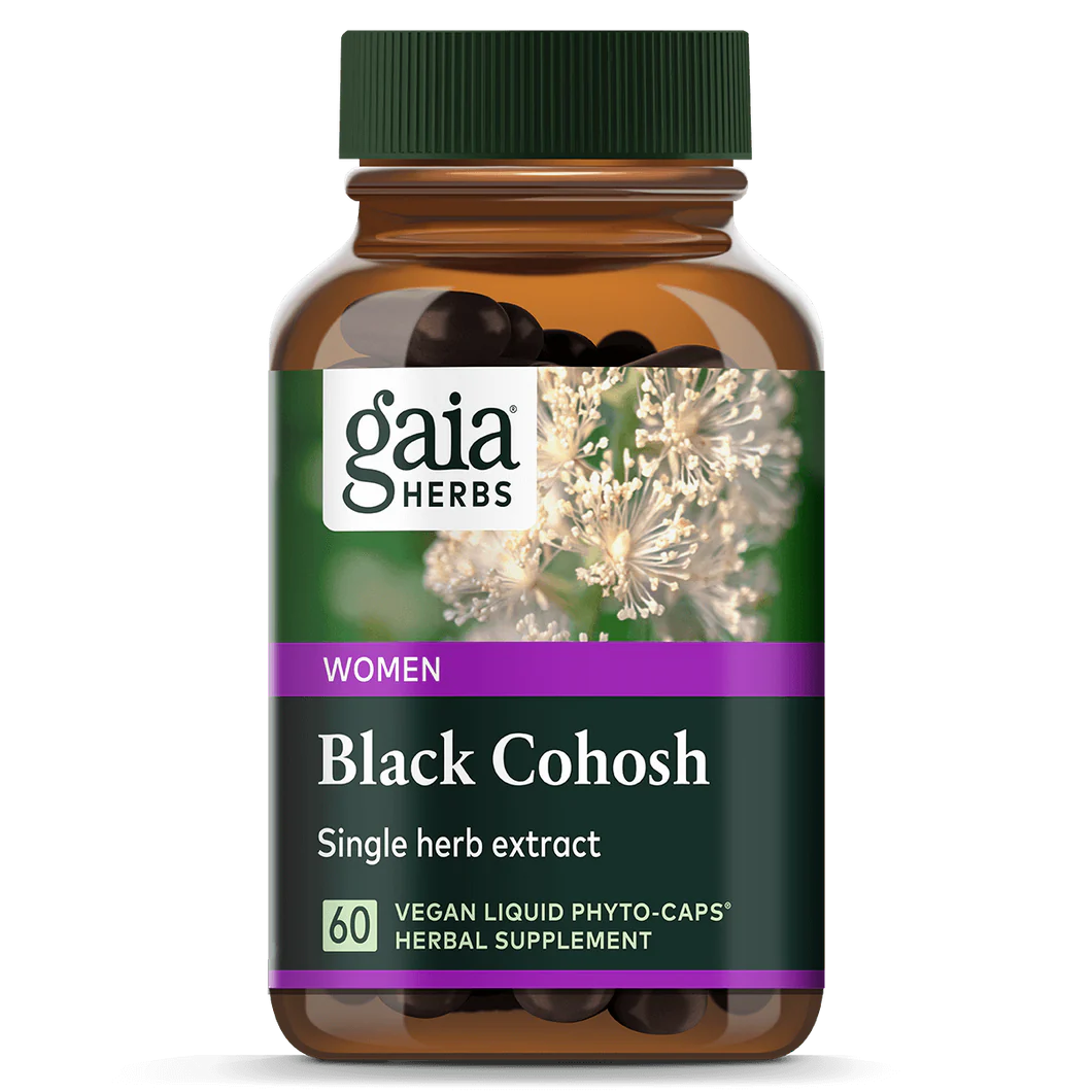 Gaia Herbs Black Cohosh, front of pack