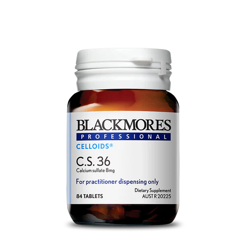 CS 36 Calcium Sulfate 84 Tablets-Blackmores Professional C-Matakana Pharmacy