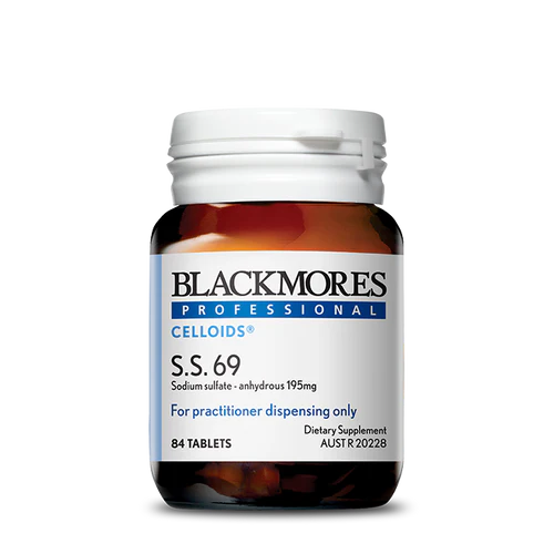 SS 69 Sodium Sulfate 84 tabs-Blackmores Professional C-Matakana Pharmacy