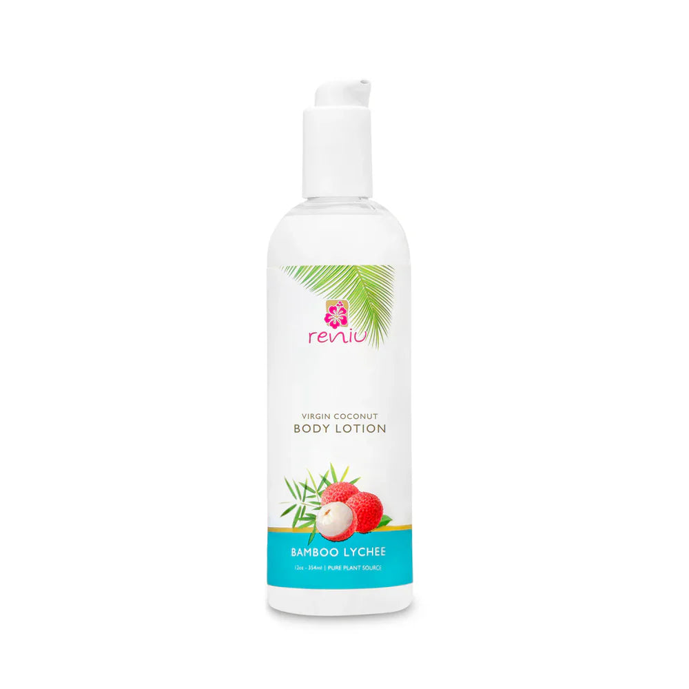 Bamboo Lychee Hydrating Body Lotion 354ml-Reniu by Pure Fiji-Matakana Pharmacy