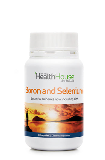 Boron + Selenium 60 Capsules-Matakana Pharmacy
