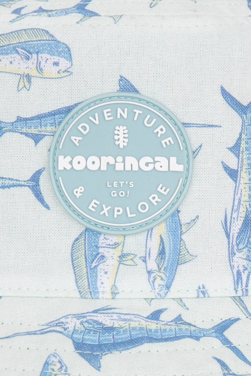 Kooringal Boy's Bucket Hat Karuah in Mint, view 3