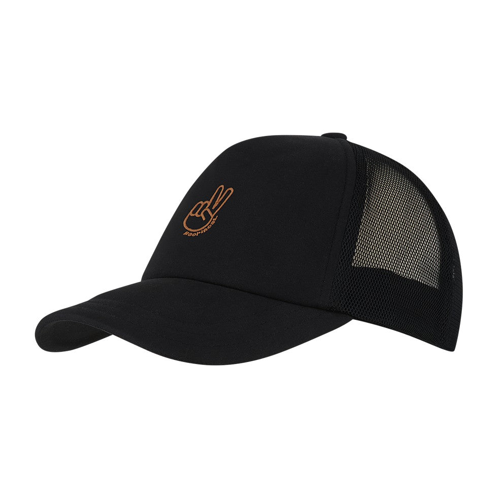 Kooringal Boy's Trucker Cap Torres in Black, view 2