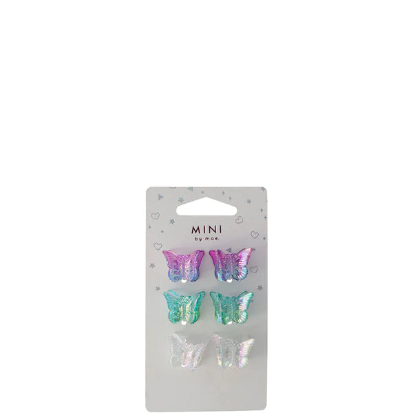 Image of mae butterfly clips mermaid