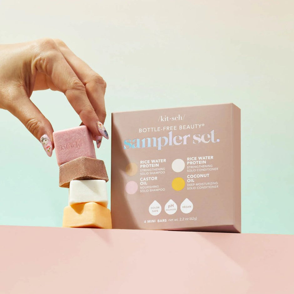 Bottle-Free Beauty 4 Piece Sampler Set-KITSCH-Matakana Pharmacy