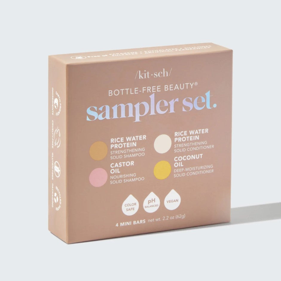 Bottle-Free Beauty 4 Piece Sampler Set-KITSCH-Matakana Pharmacy